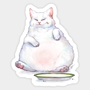 Fatcat Sticker